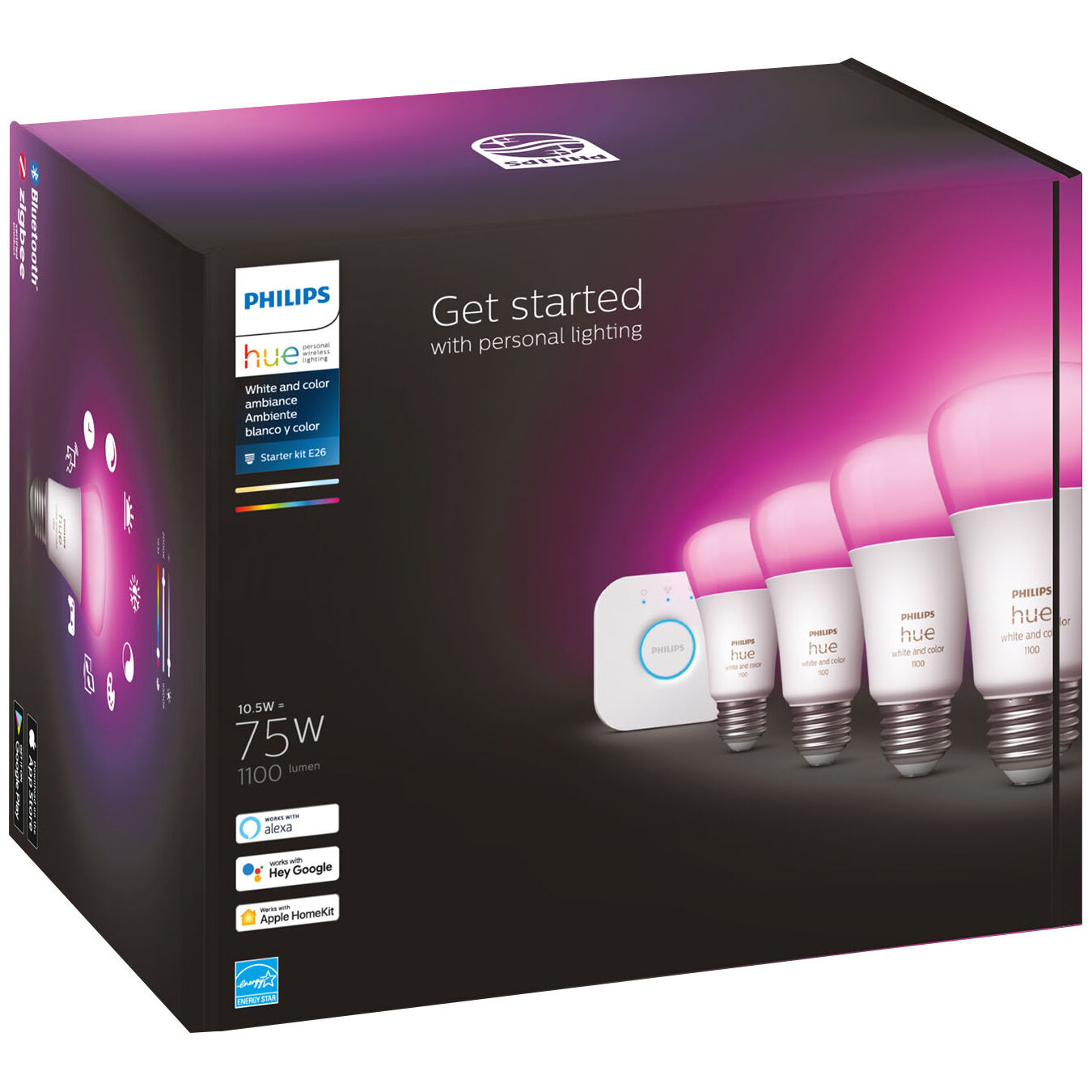 Philips hue br30 color starter kit on sale